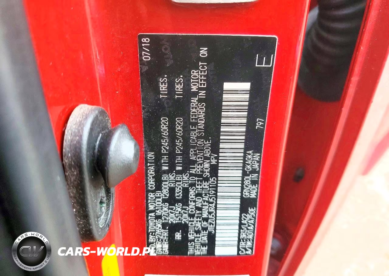 2018 Toyota 4Runner Sr5 VIN:JTEZU5JR4J5191105 - 14