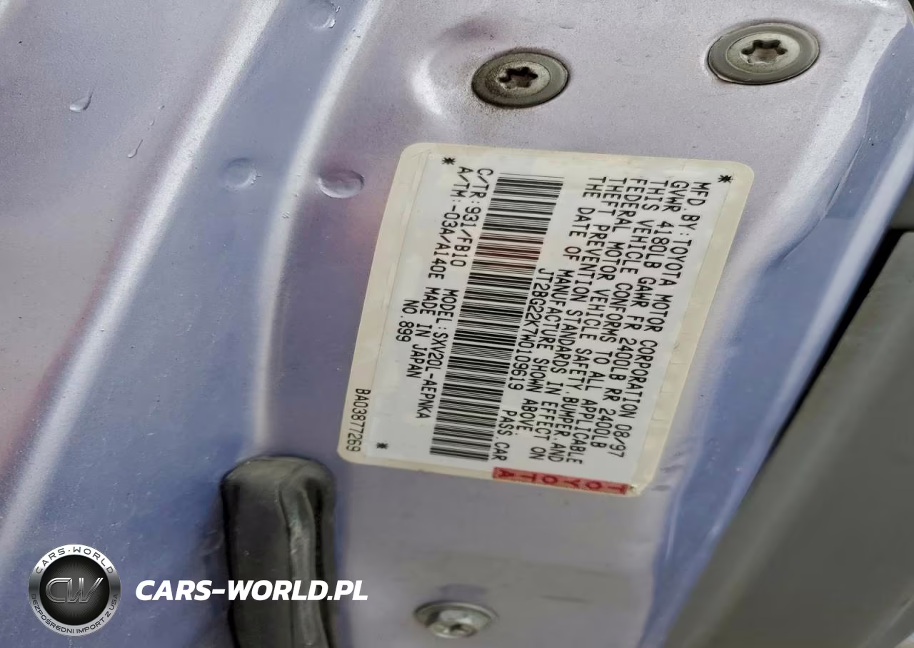 1998 Toyota Camry Ce VIN:JT2BG22K7W0109619 - 12