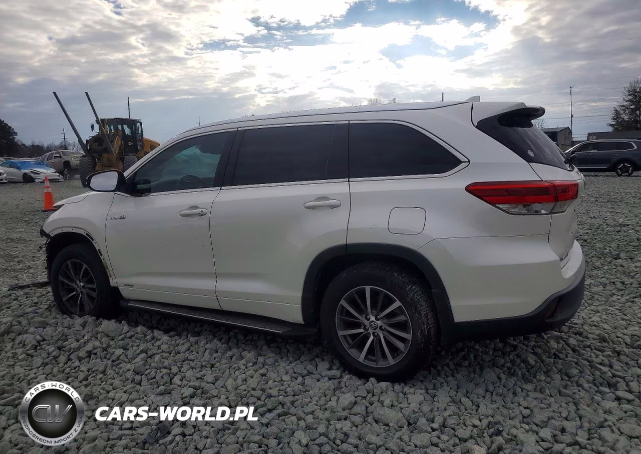 2018 Toyota Highlander Hybrid VIN:5TDJGRFHXJS049707 - 2