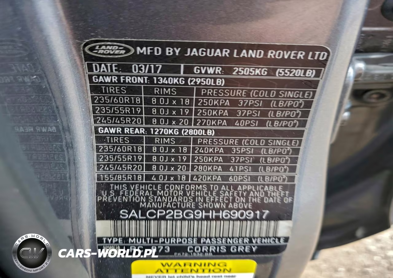2017 Land Rover Discovery Sport Se VIN:SALCP2BG9HH690917 - 12