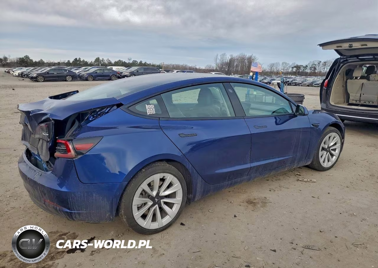 2022 Tesla Model 3 VIN:5YJ3E1EA0NF187366 - 3
