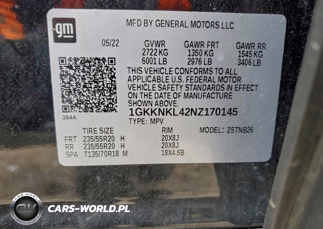 2022 GMC Acadia Sle VIN:1GKKNKL42NZ170145 - 13