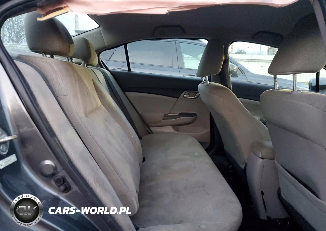 2013 Honda Civic Lx VIN:2HGFB2F58DH569507 - 10