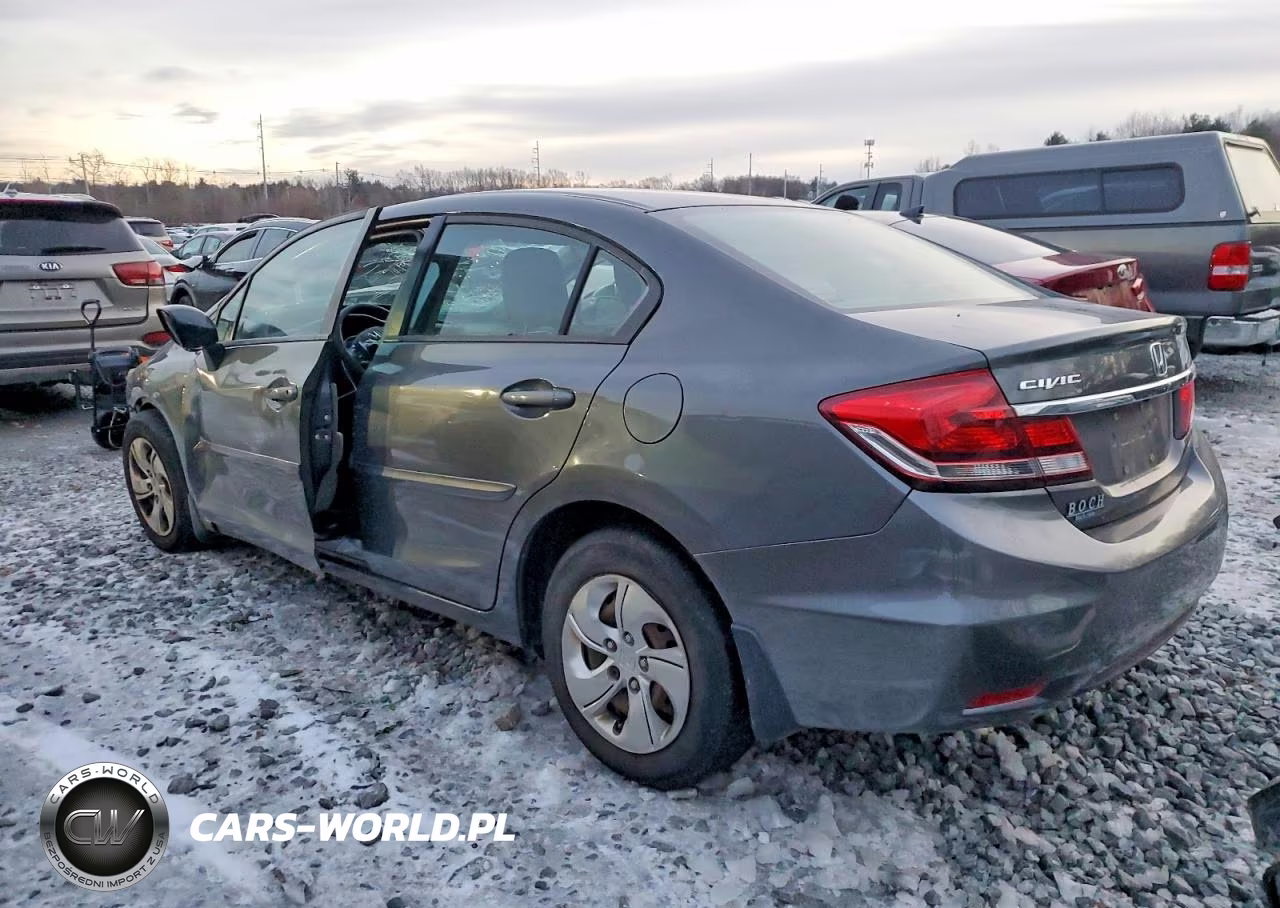 2013 Honda Civic Lx VIN:2HGFB2F58DH569507 - 2