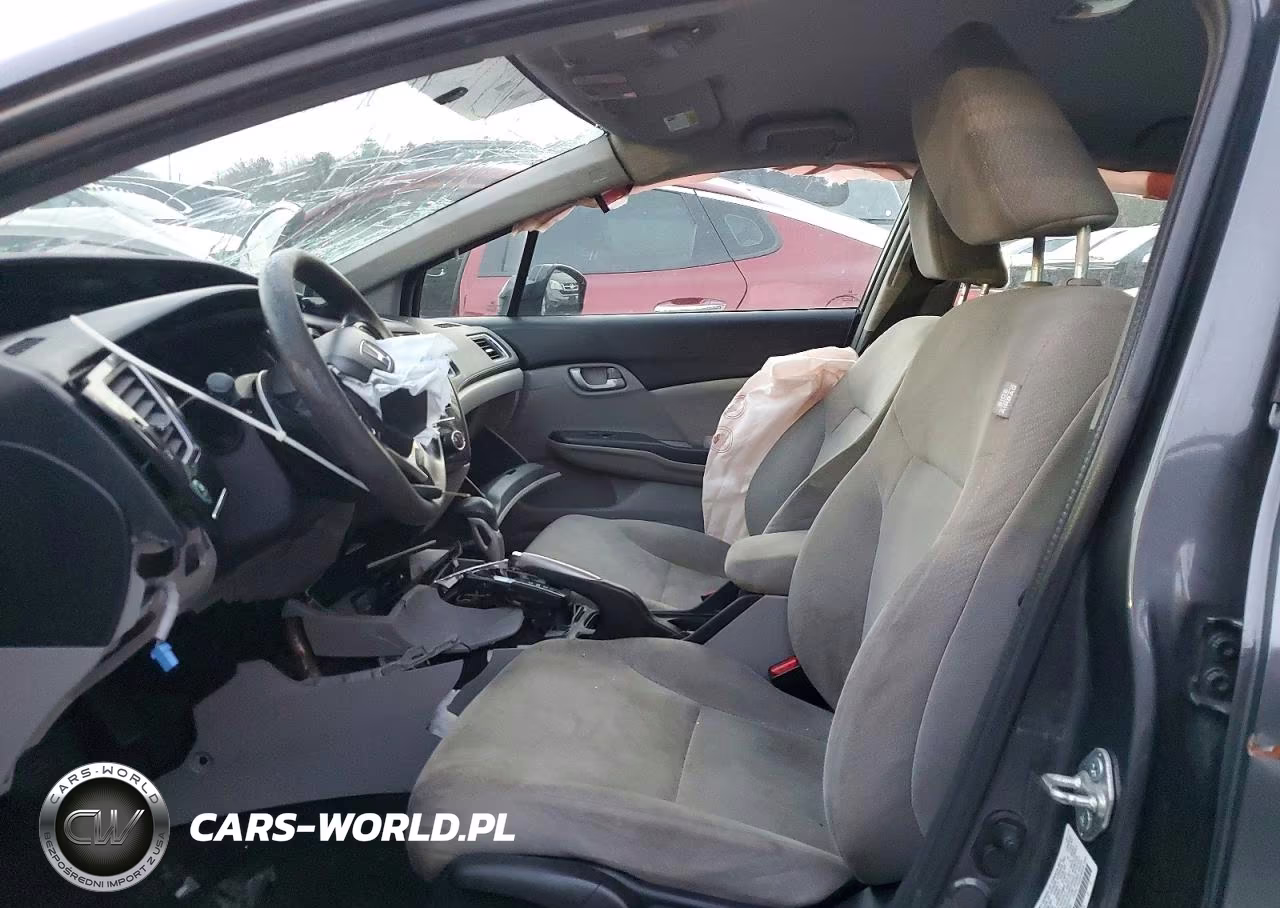 2013 Honda Civic Lx VIN:2HGFB2F58DH569507 - 7