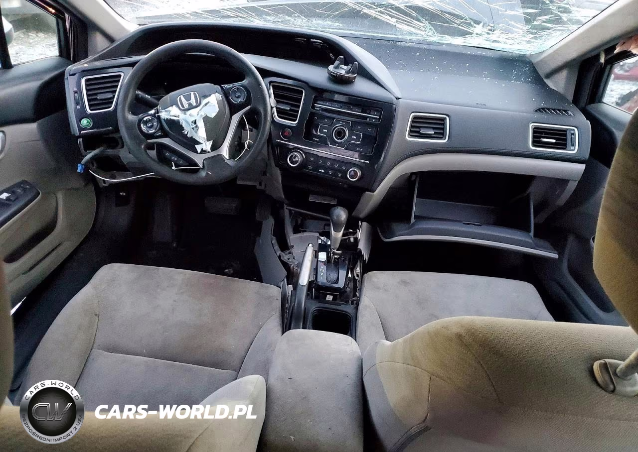 2013 Honda Civic Lx VIN:2HGFB2F58DH569507 - 8
