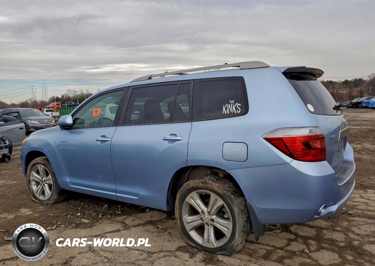 2008 Toyota Highlander Sport VIN:JTEES43A282014442 - 2