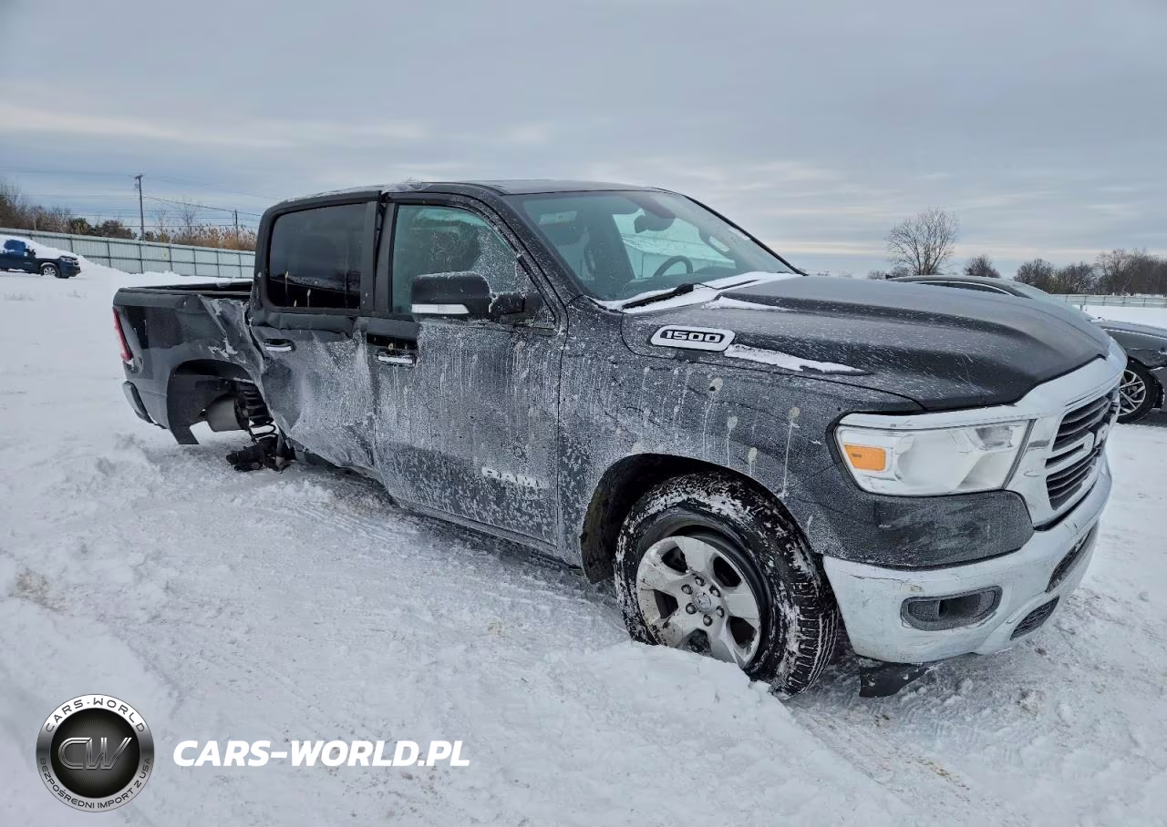 2020 Ram 1500 Big Horn-Lone Star VIN:1C6RRFFG7LN334920 - 4