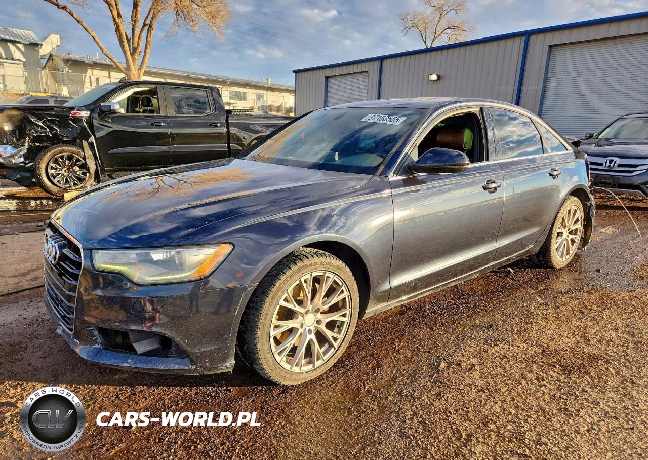 2013 Audi A6 Premium Plus VIN:WAUGFAFCXDN100214 - 1