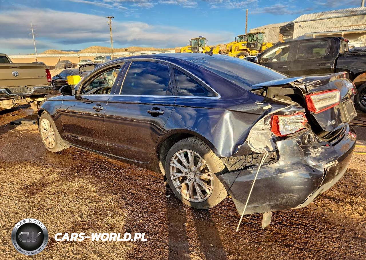 2013 Audi A6 Premium Plus VIN:WAUGFAFCXDN100214 - 2
