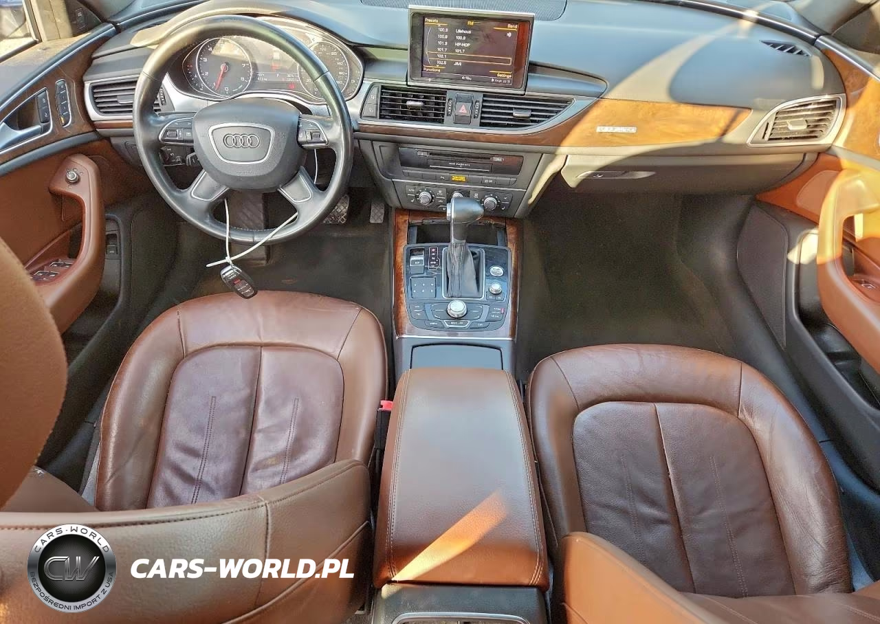 2013 Audi A6 Premium Plus VIN:WAUGFAFCXDN100214 - 8