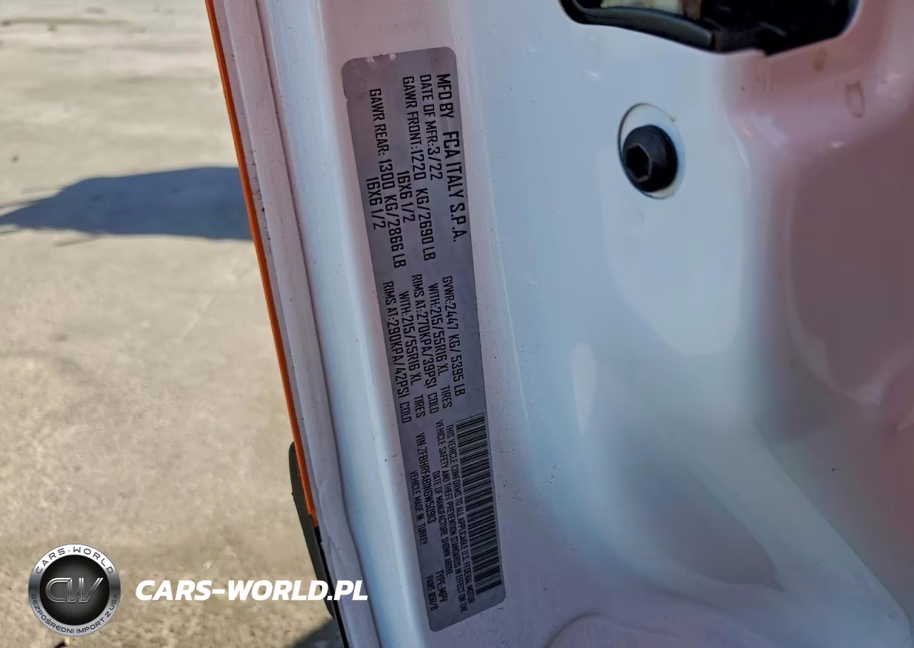2022 Ram Promaster City Delivery Van VIN:ZFBHRFAB1N6W50913 - 13