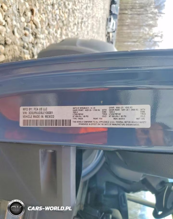 2020 Ram Promaster 3500 3500 High VIN:3C6URVJG9LE136081 - 13