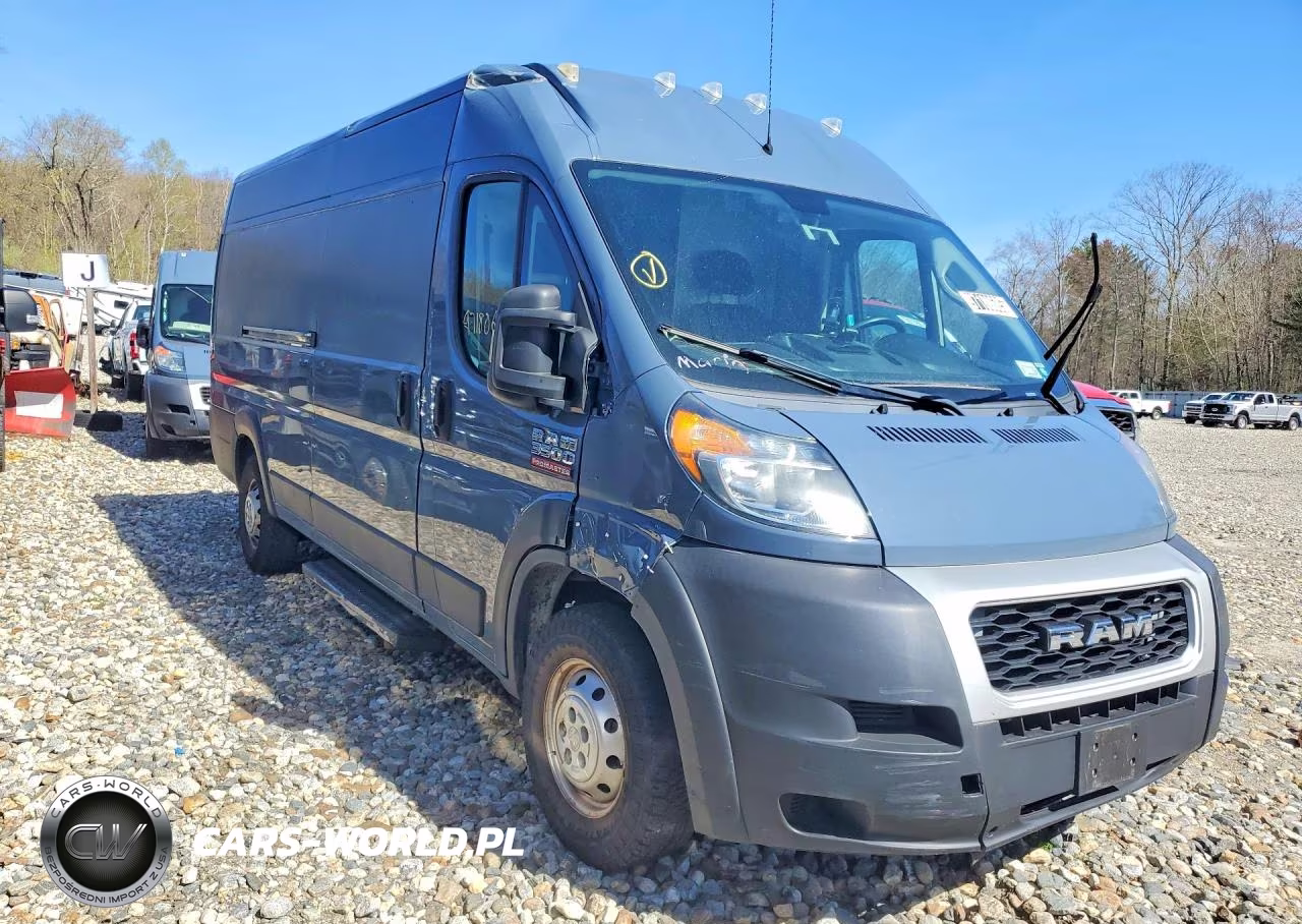 2020 Ram Promaster 3500 Delivery Van VIN:3C6URVJG9LE132158 - 4