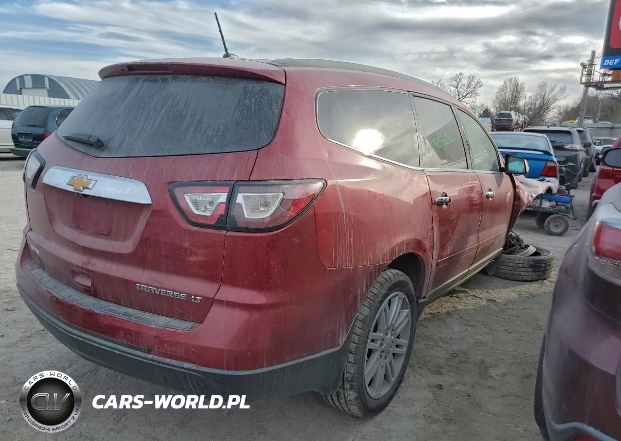 2014 Chevrolet Traverse Lt VIN:1GNKRGKDXEJ119674 - 3
