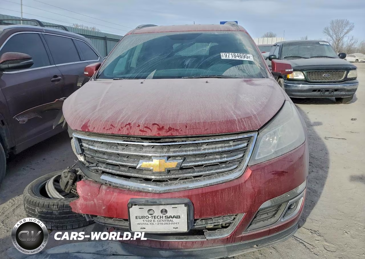 2014 Chevrolet Traverse Lt VIN:1GNKRGKDXEJ119674 - 5