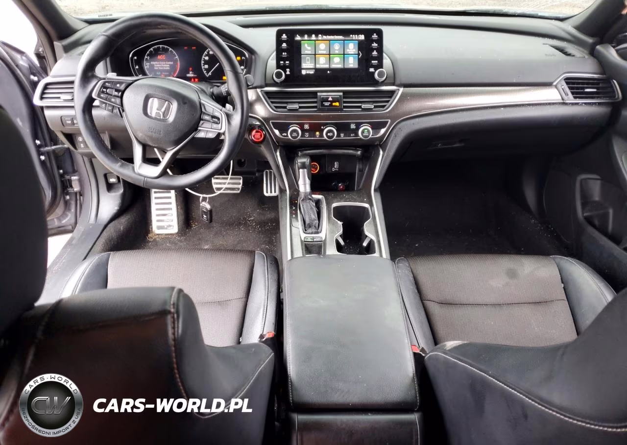2018 Honda Accord Sport VIN:1HGCV1F30JA096635 - 8
