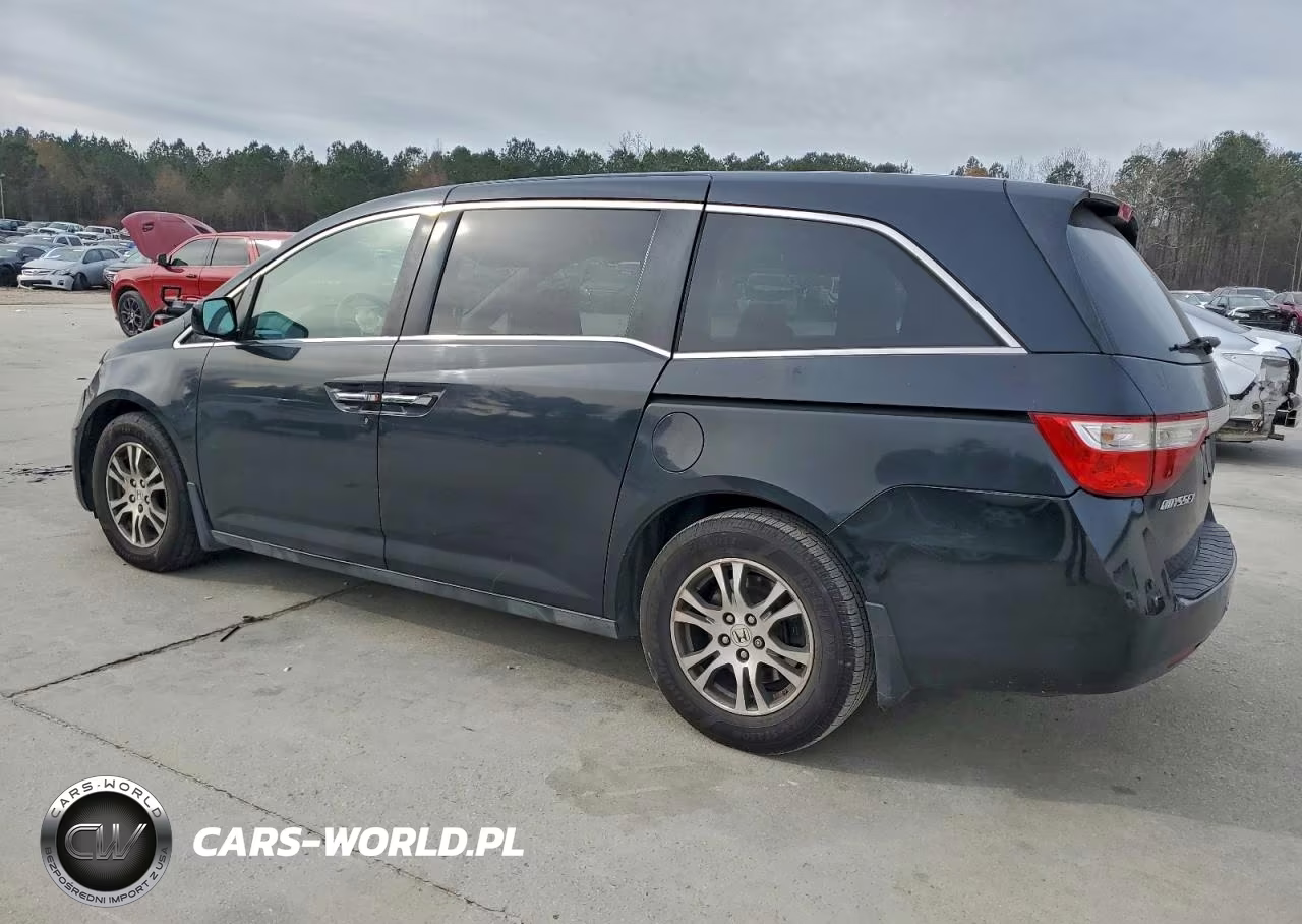 2012 Honda Odyssey Exl VIN:5FNRL5H66CB111646 - 2