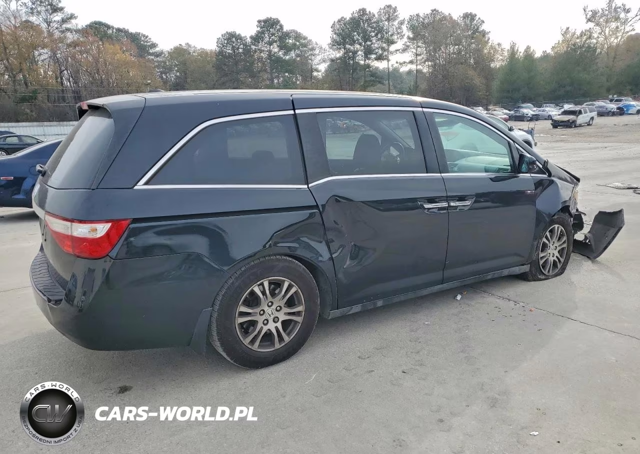 2012 Honda Odyssey Exl VIN:5FNRL5H66CB111646 - 3