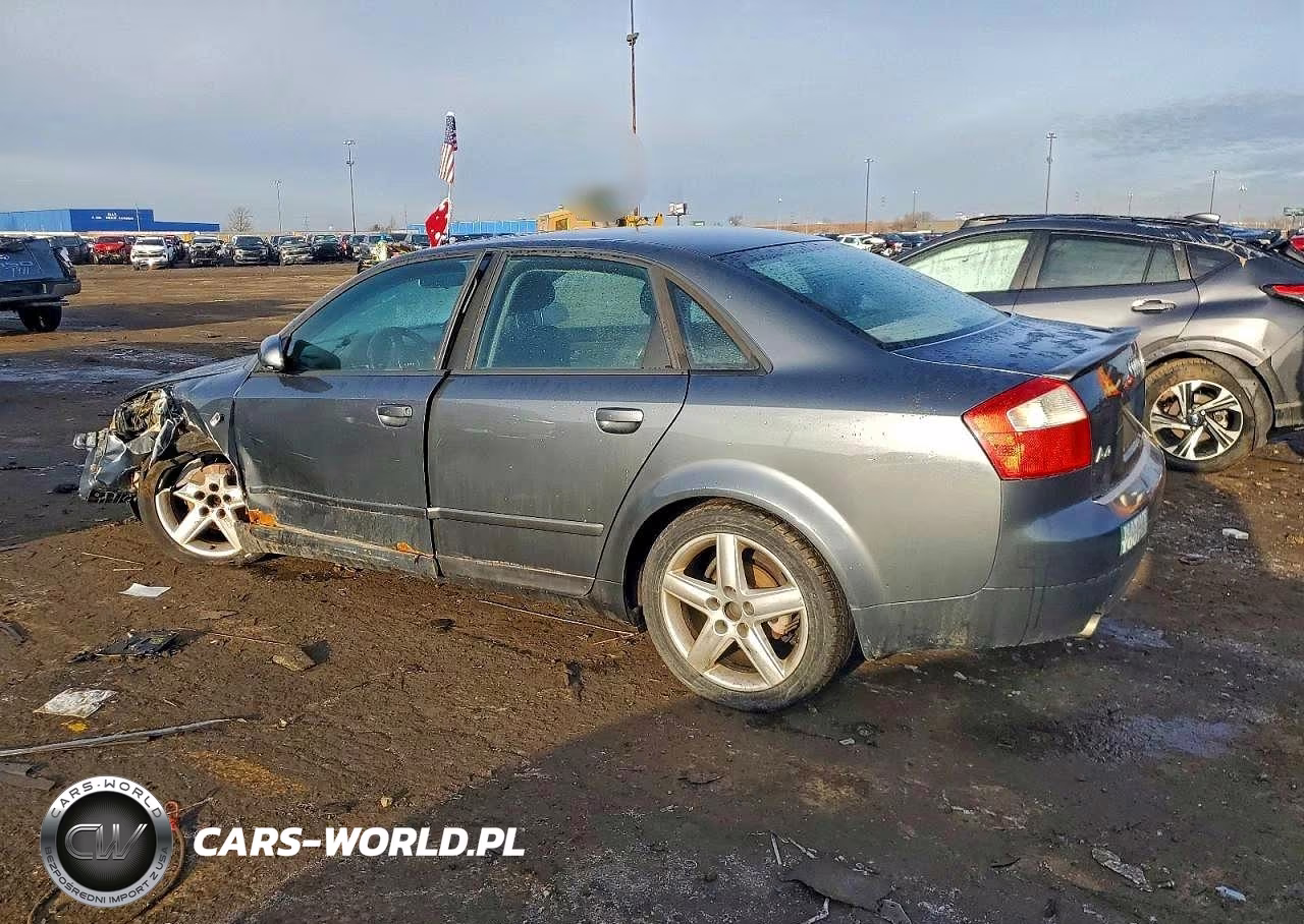 2005 Audi A4 1.8T VIN:WAUJC68E25A120329 - 2