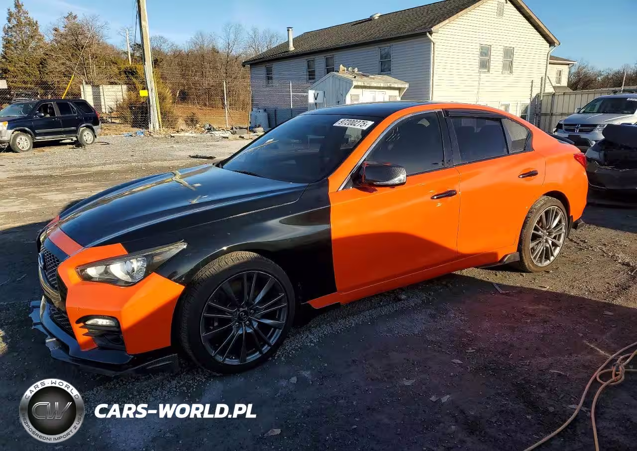 2017 Infiniti Q50 Red Sport 400