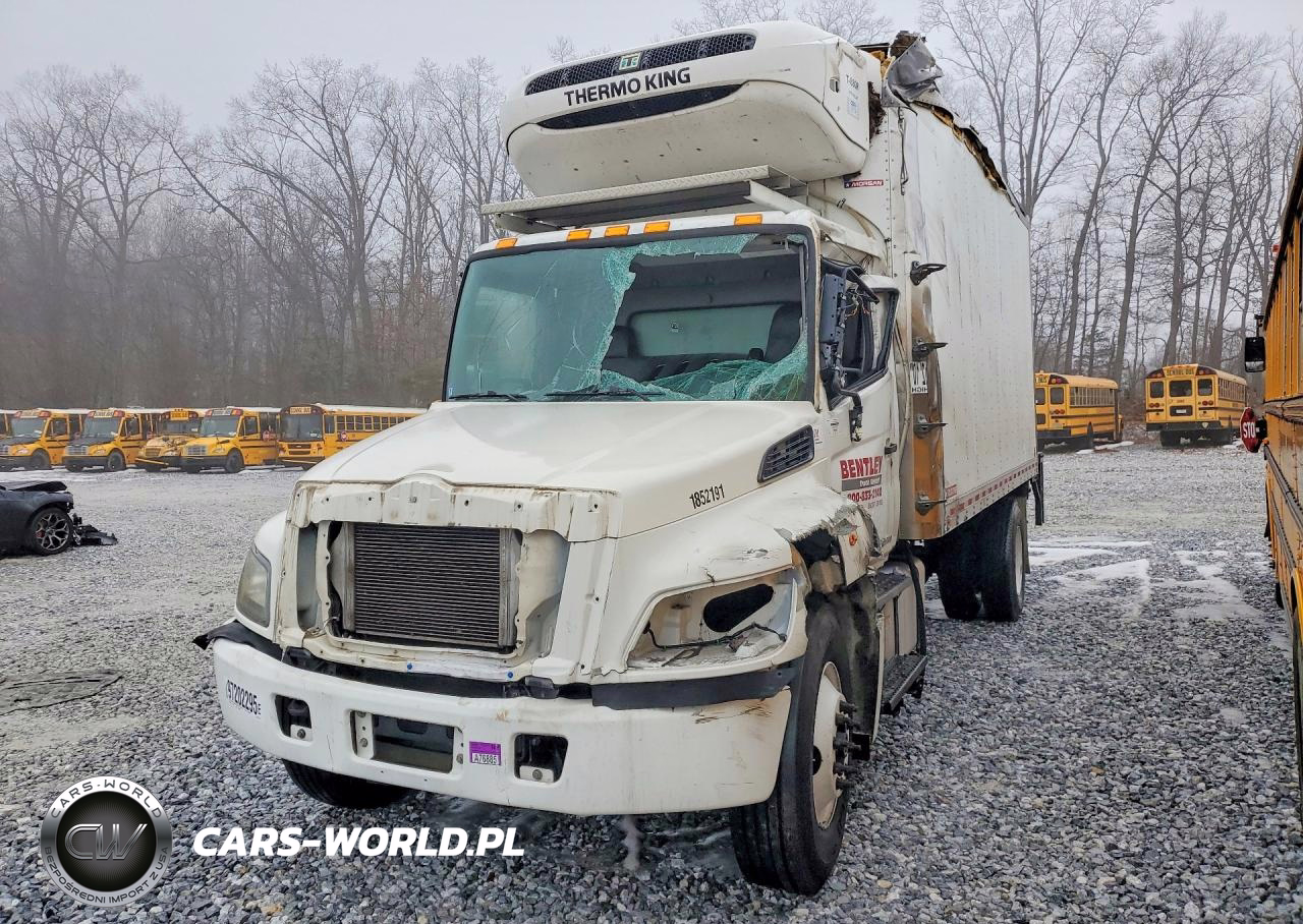 2018 Hino 338 Refrigerated Box Truck