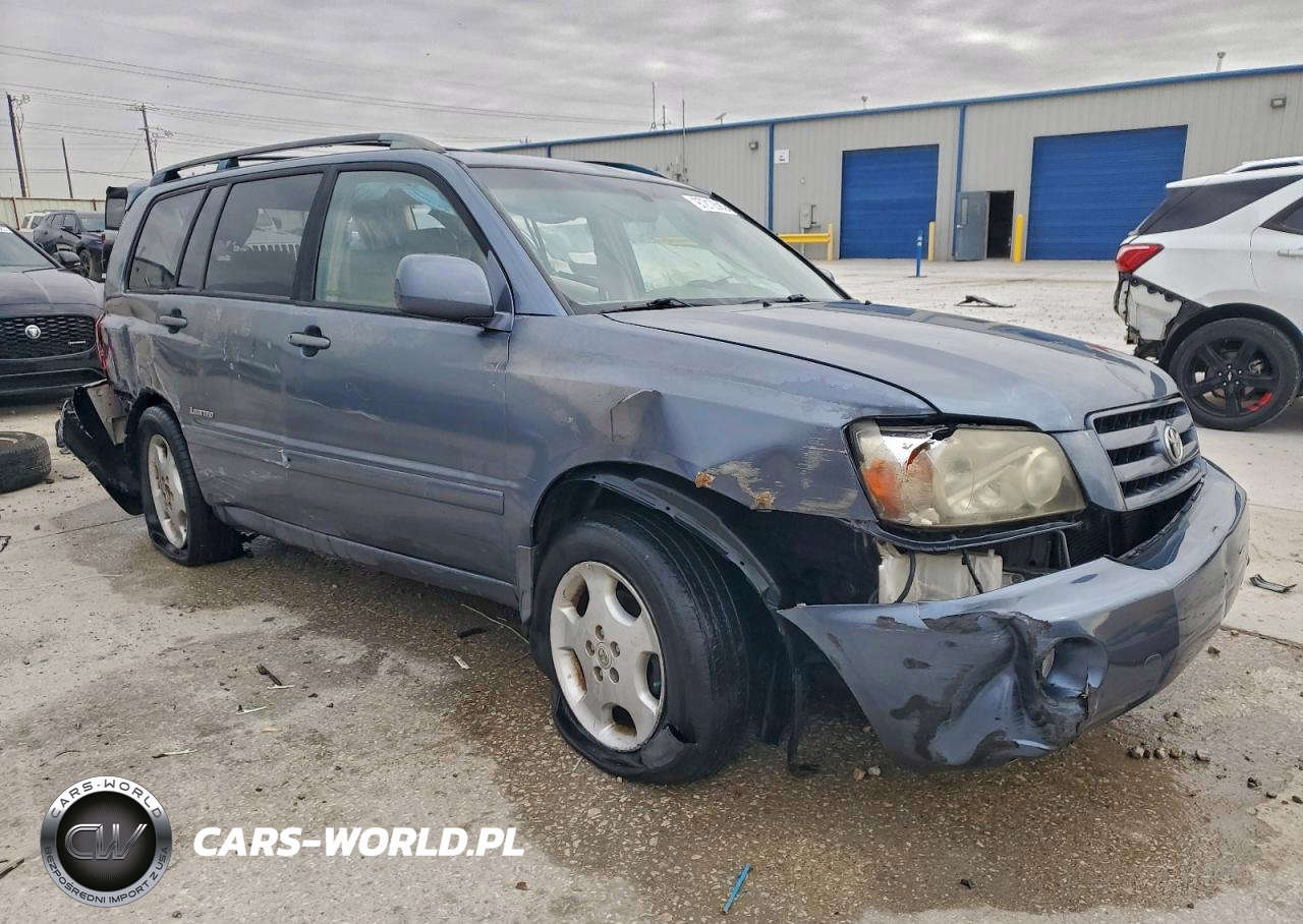2007 Toyota Highlander Limited VIN:JTEEP21A270228849 - 4