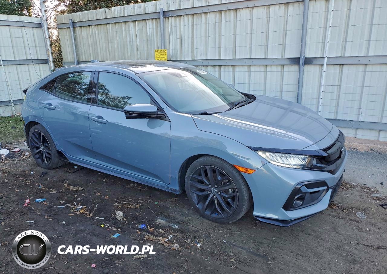 2021 Honda Civic Sport Touring VIN:SHHFK7H99MU406607 - 4