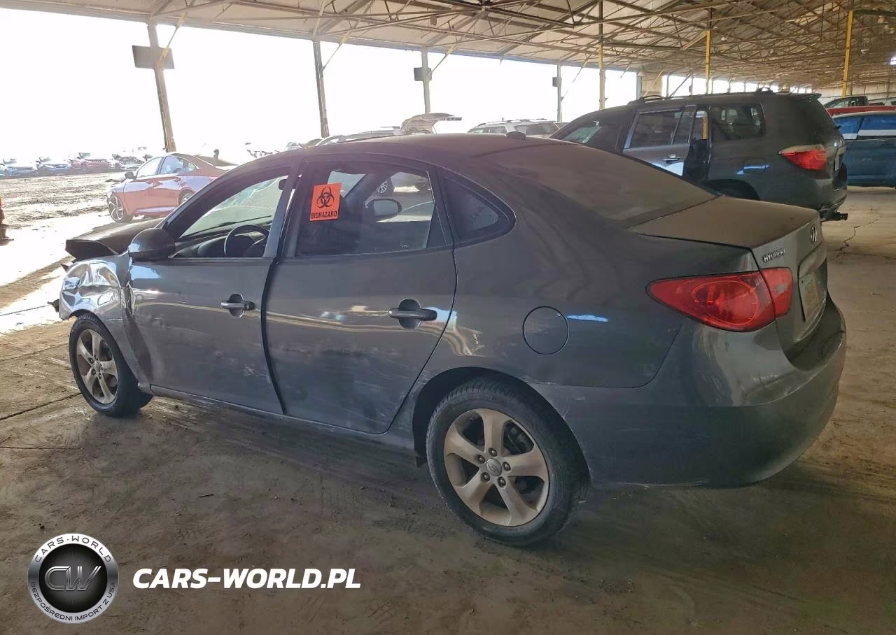 2009 Hyundai Elantra Gls VIN:KMHDU46D99U602078 - 2