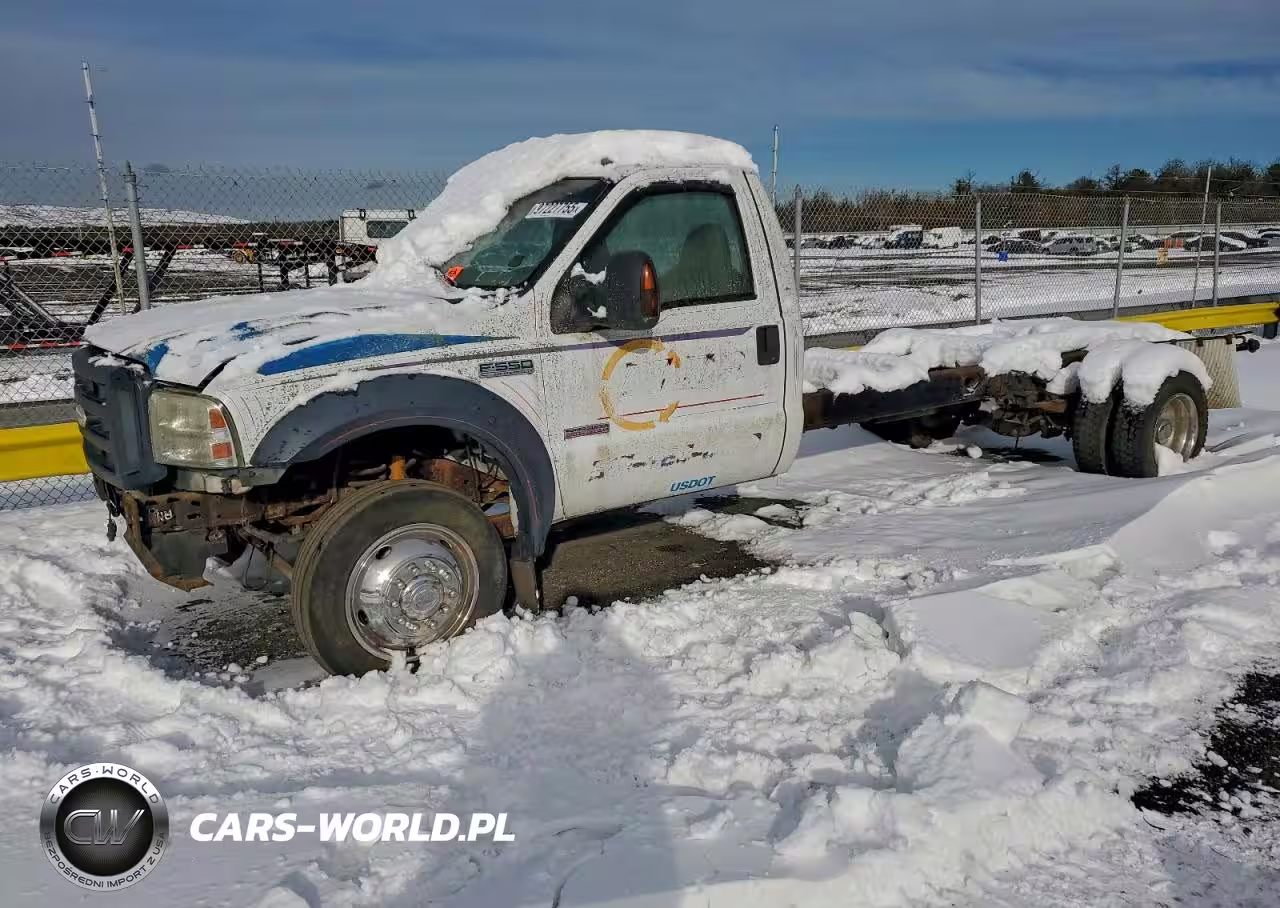 2007 Ford F550 Super Duty Truck Cab And Chassis
