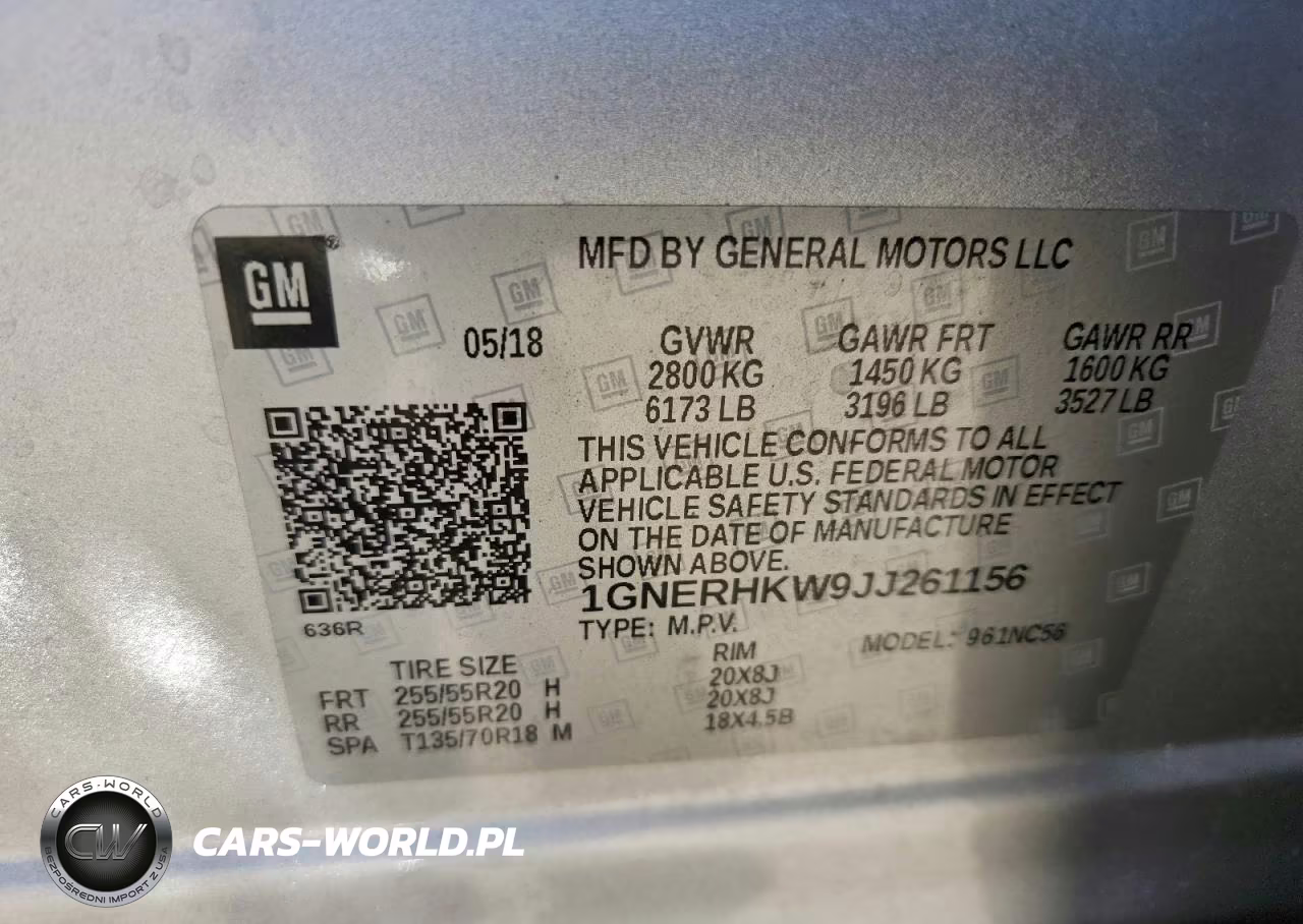 2018 Chevrolet Traverse Lt VIN:1GNERHKW9JJ261156 - 12