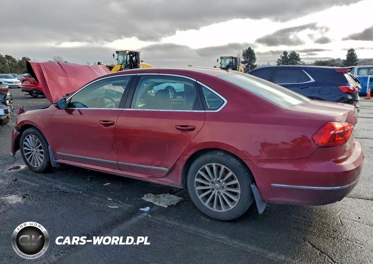 2016 Volkswagen Passat Se VIN:1VWBT7A39GC016043 - 2