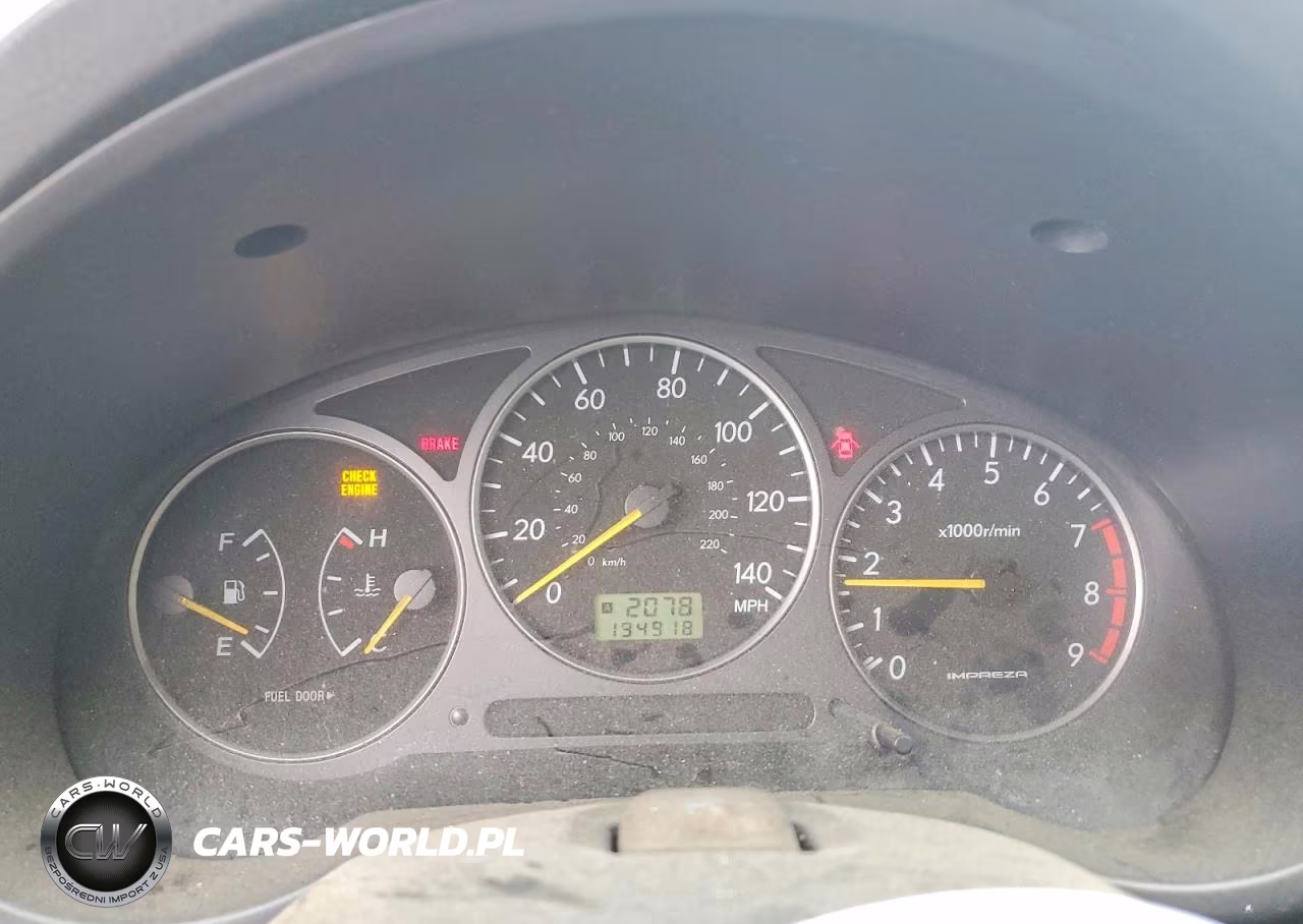2002 Subaru Impreza Wrx VIN:JF1GG29672G832514 - 9