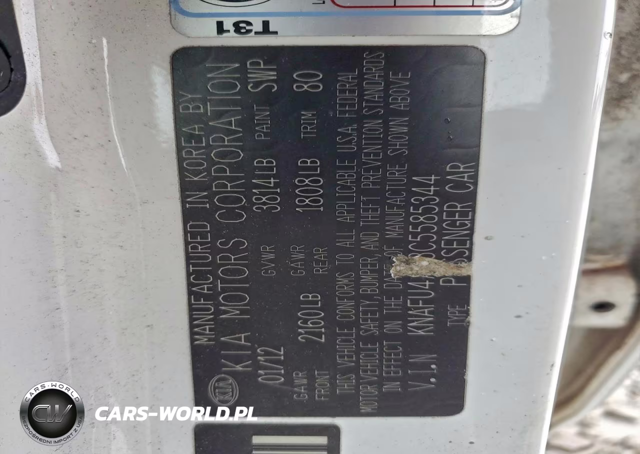 2012 Kia Forte Ex VIN:KNAFU4A23C5585344 - 12