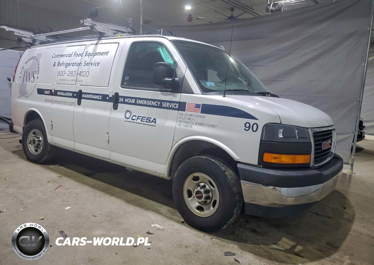 2020 GMC Savana 2500 Utility - Service Van VIN:1GTW7AFG3L1236821 - 4