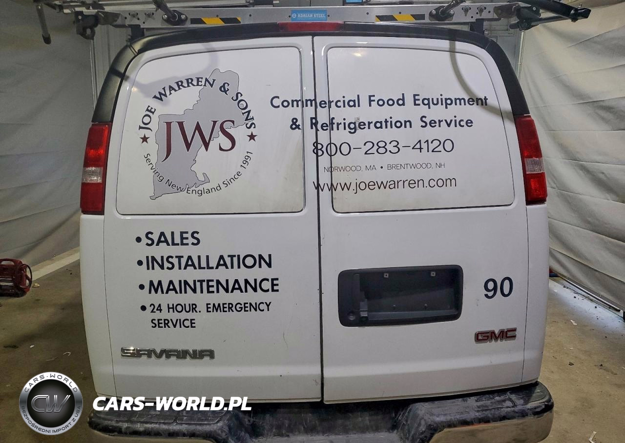2020 GMC Savana 2500 Utility - Service Van VIN:1GTW7AFG3L1236821 - 6