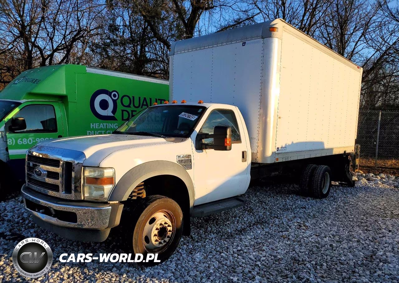 2008 Ford F450 Super Duty Box Truck VIN:1FDXF46Y78ED17026 - 1