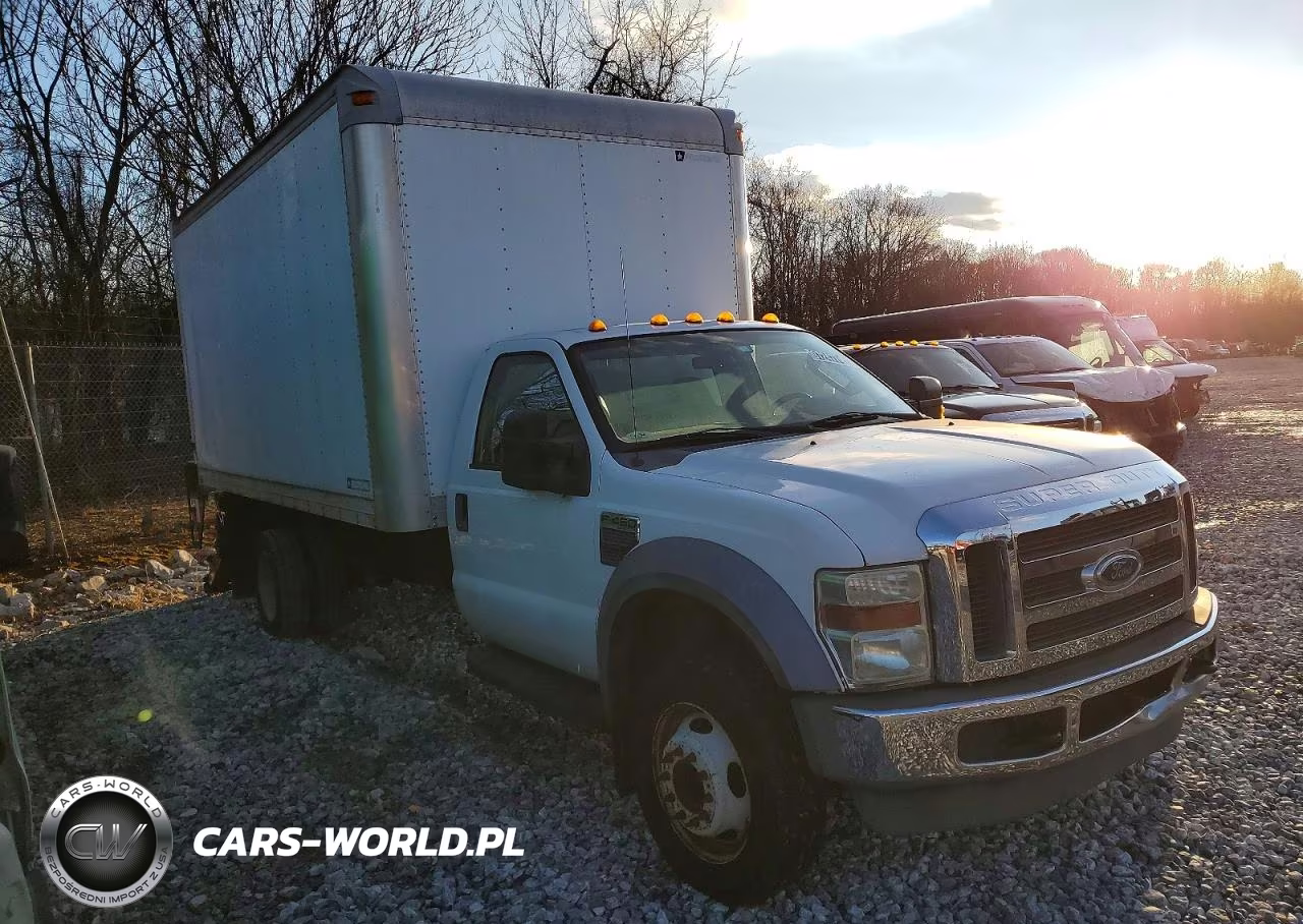 2008 Ford F450 Super Duty Box Truck VIN:1FDXF46Y78ED17026 - 4