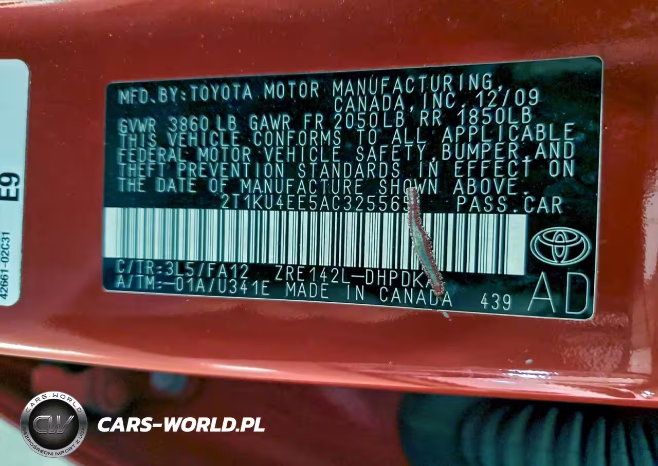 2010 Toyota Corolla Matrix VIN:2T1KU4EE5AC325565 - 12