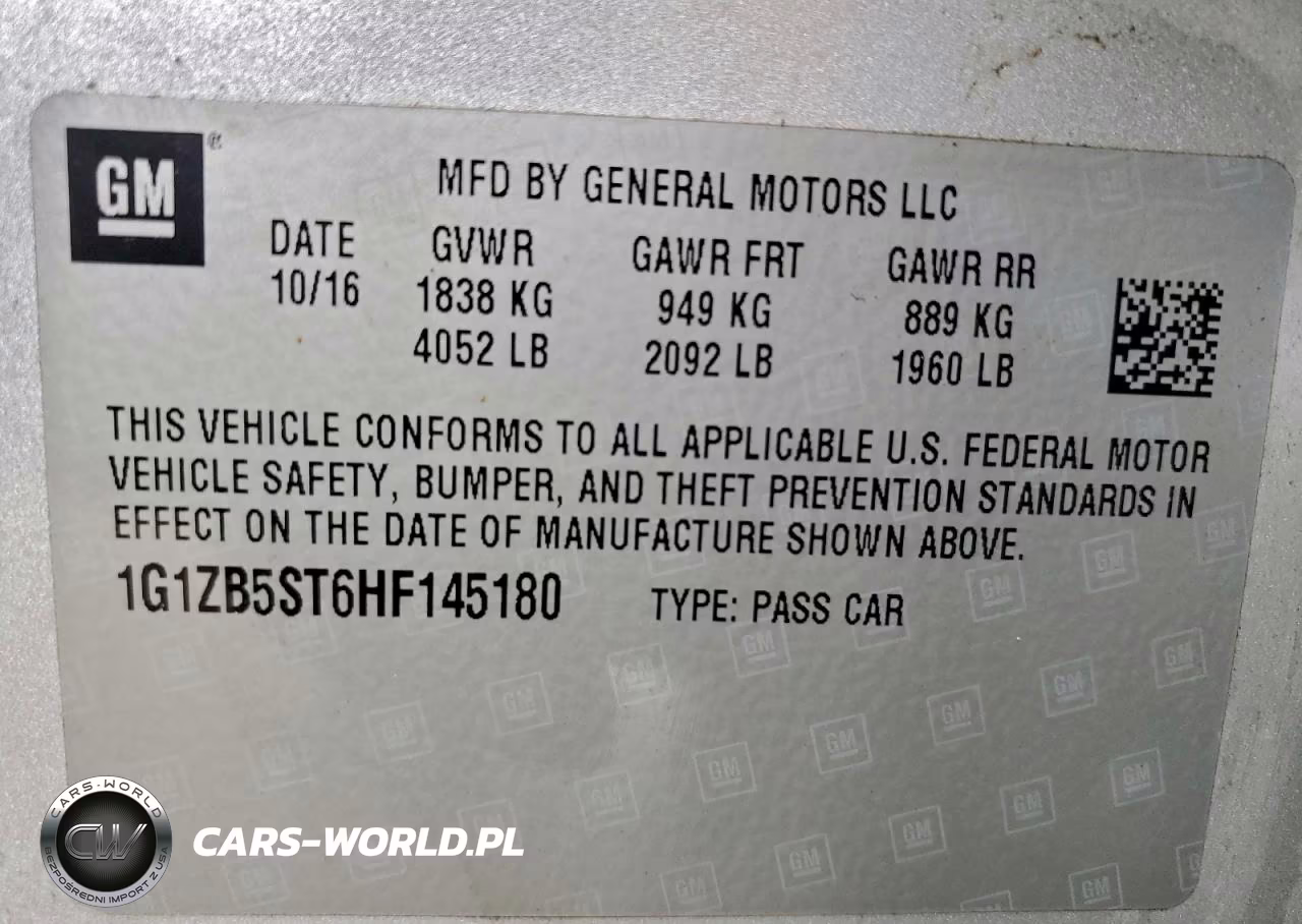 2017 Chevrolet Malibu Ls VIN:1G1ZB5ST6HF145180 - 12