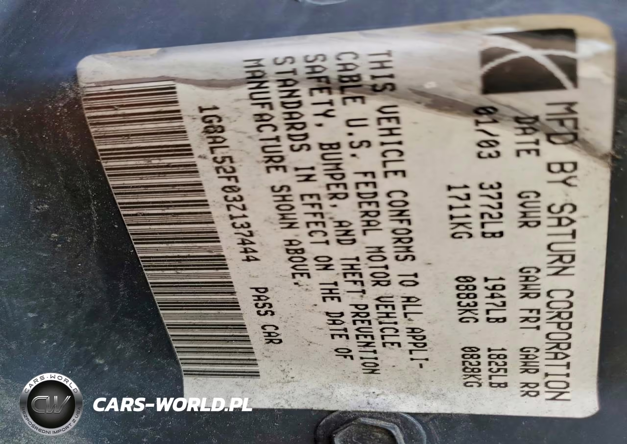 2003 Saturn Ion Level 3 VIN:1G8AL52F03Z137444 - 12