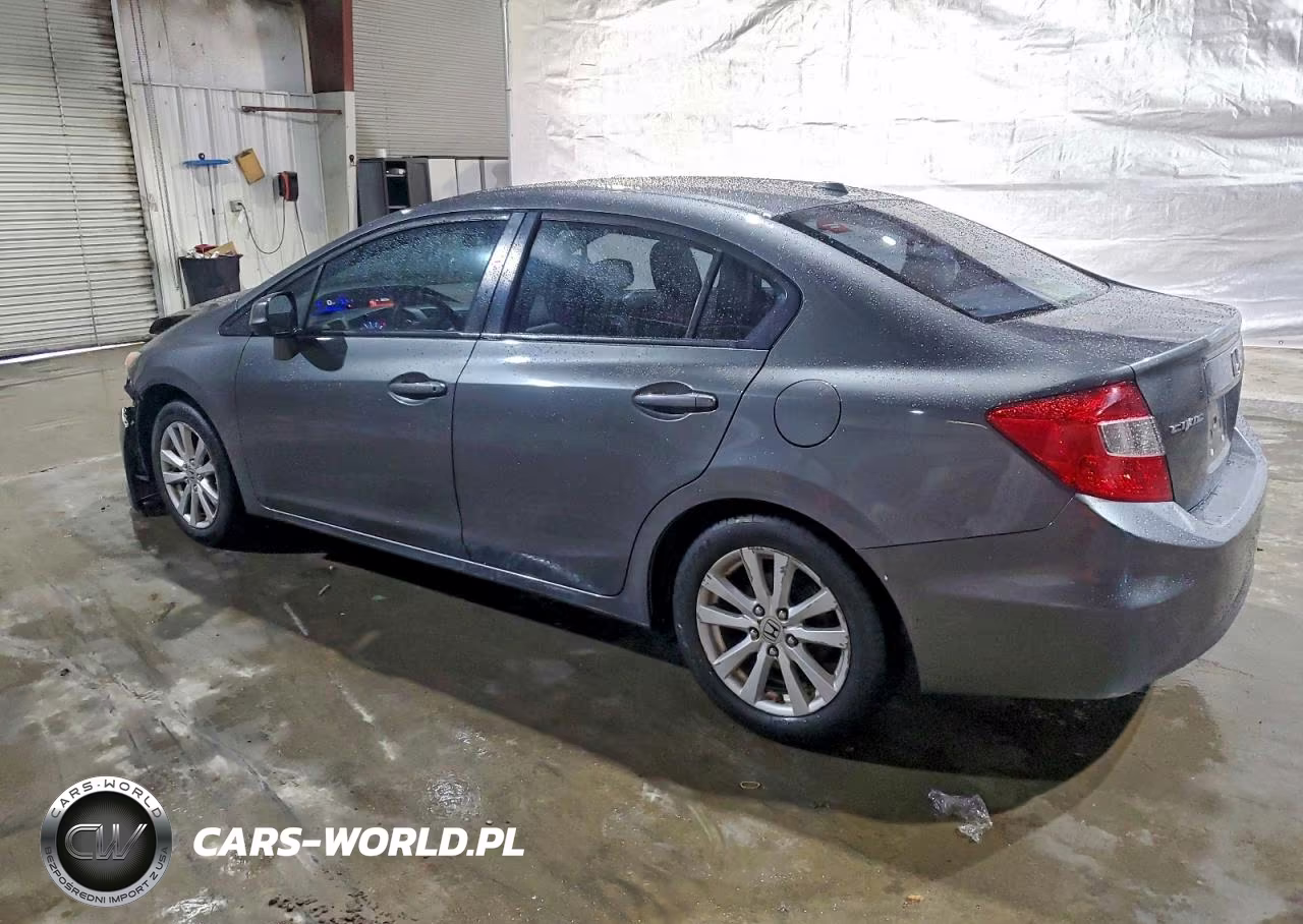 2012 Honda Civic Ex VIN:2HGFB2F8XCH306654 - 2