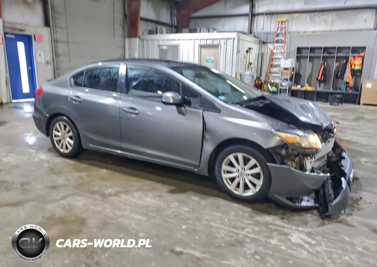 2012 Honda Civic Ex VIN:2HGFB2F8XCH306654 - 4