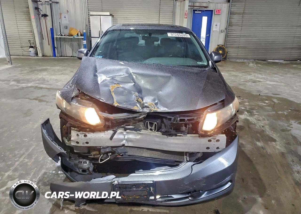 2012 Honda Civic Ex VIN:2HGFB2F8XCH306654 - 5
