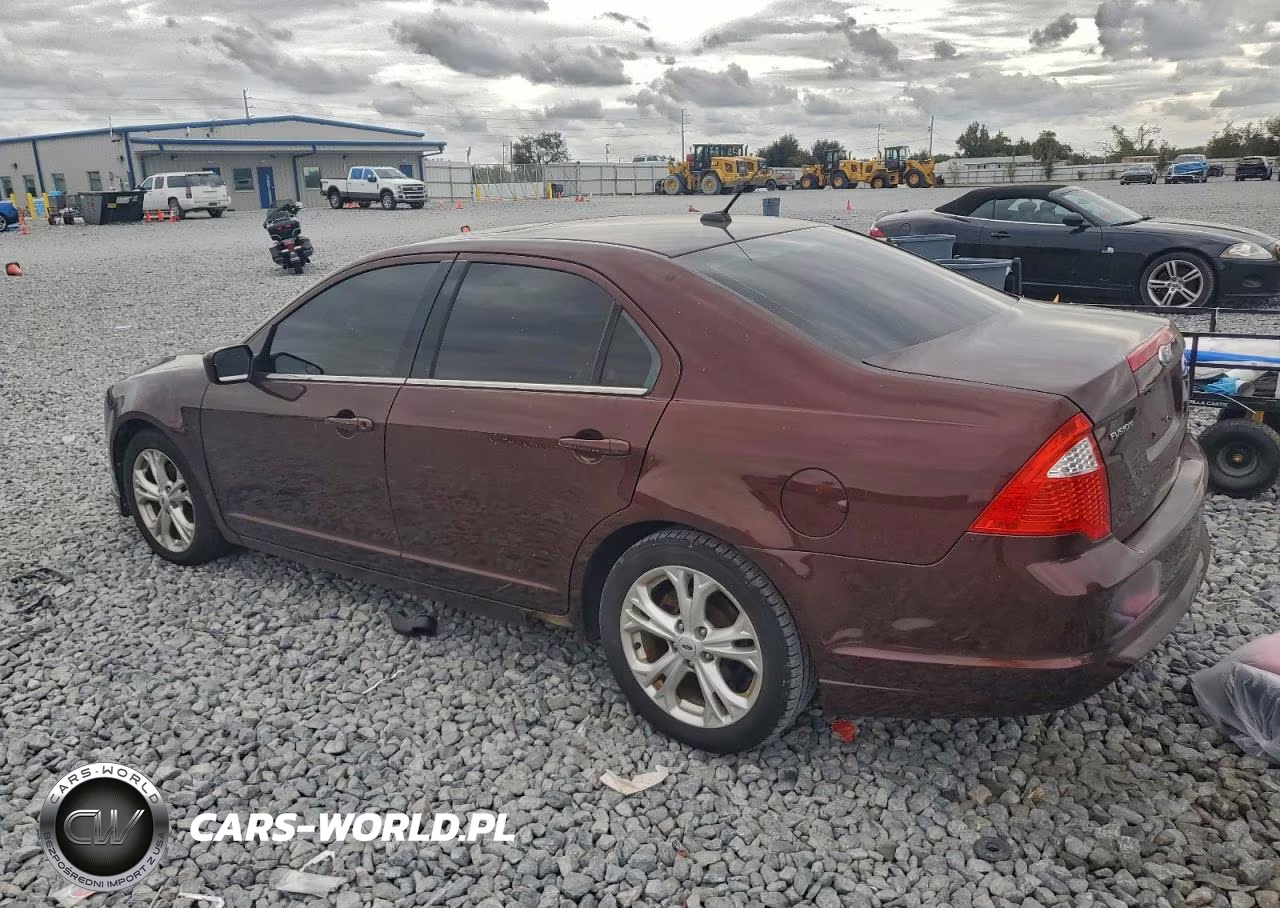 2012 Ford Fusion Se VIN:3FAHP0HA3CR215264 - 2