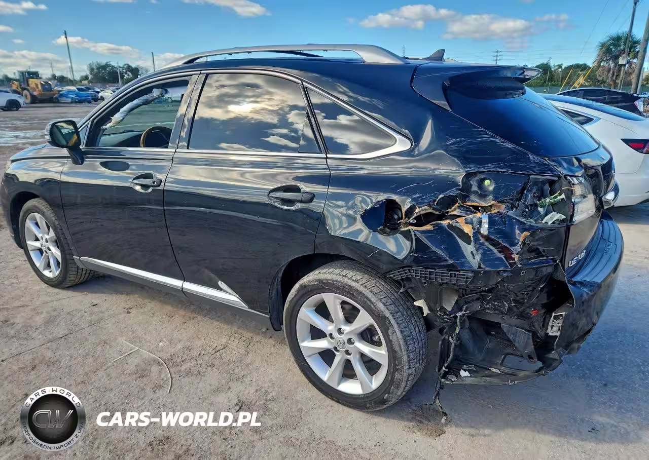 2010 Lexus Rx 350 VIN:2T2ZK1BA0AC016957 - 2
