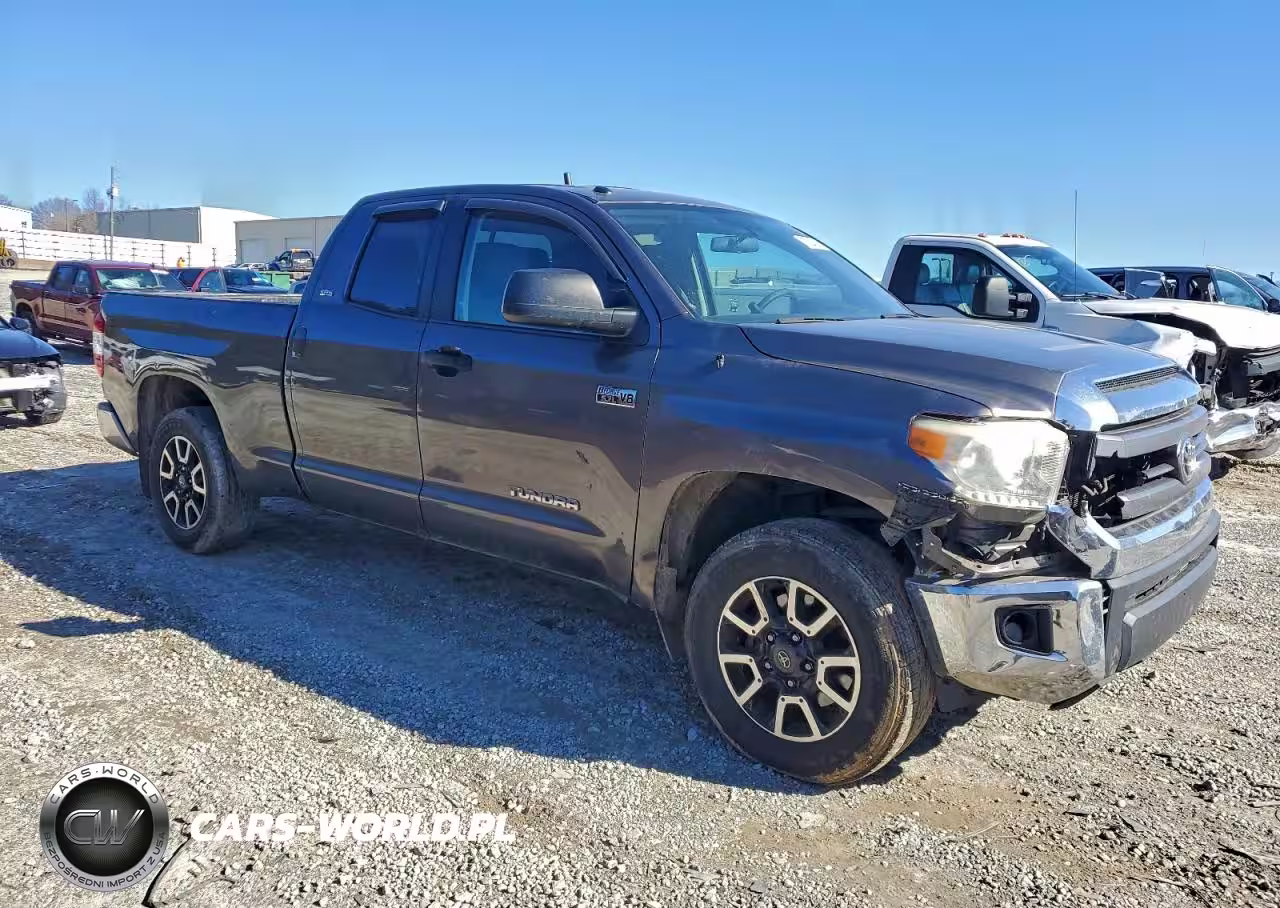 2015 Toyota Tundra Double Cab Sr VIN:5TFUY5F17FX427814 - 4