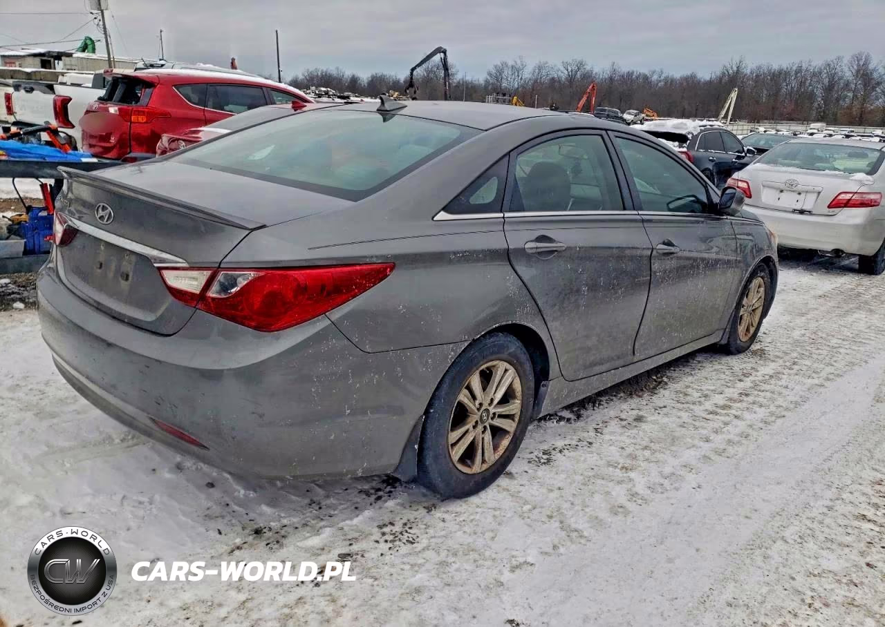 2013 Hyundai Sonata Gls VIN:5NPEB4ACXDH596047 - 3