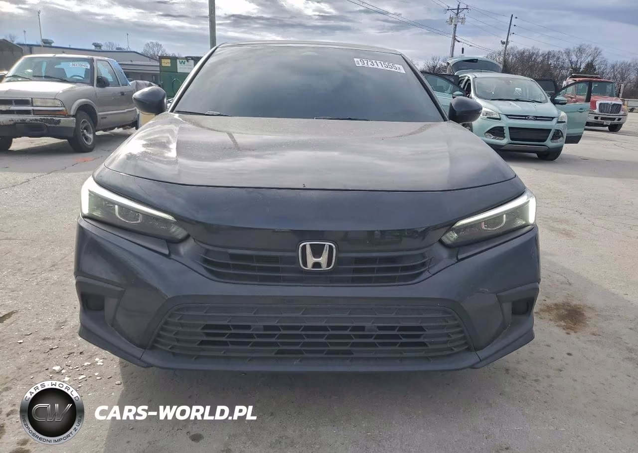 2022 Honda Civic Lx VIN:2HGFE2F26NH540294 - 5