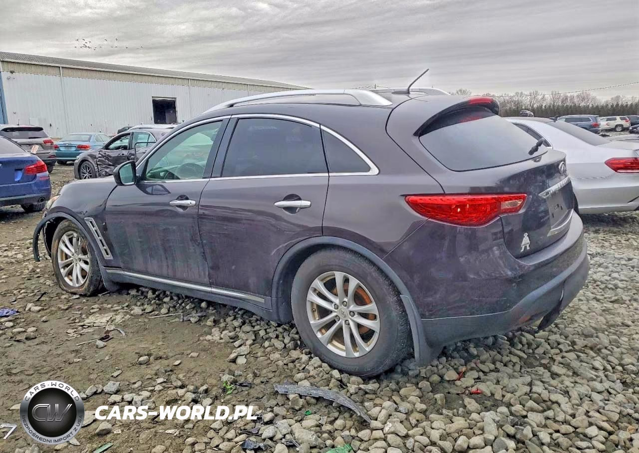 2012 Infiniti Fx35 VIN:JN8AS1MW0CM150307 - 2